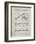 PP763-Antique Grid Parchment Christmas Lights Poster-Cole Borders-Framed Giclee Print