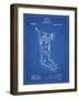 PP764-Blueprint Christmas Stocking 1912 Patent Poster-Cole Borders-Framed Giclee Print