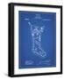 PP764-Blueprint Christmas Stocking 1912 Patent Poster-Cole Borders-Framed Giclee Print