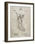 PP764-Sandstone Christmas Stocking 1912 Patent Poster-Cole Borders-Framed Giclee Print