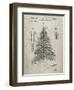 PP765-Sandstone Christmas Tree Poster-Cole Borders-Framed Premium Giclee Print