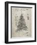 PP765-Sandstone Christmas Tree Poster-Cole Borders-Framed Premium Giclee Print