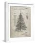 PP765-Sandstone Christmas Tree Poster-Cole Borders-Framed Giclee Print