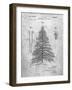 PP765-Slate Christmas Tree Poster-Cole Borders-Framed Giclee Print