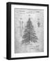 PP765-Slate Christmas Tree Poster-Cole Borders-Framed Giclee Print