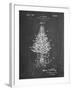 PP766-Chalkboard Christmas Tree Poster-Cole Borders-Framed Giclee Print