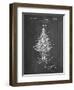 PP766-Chalkboard Christmas Tree Poster-Cole Borders-Framed Giclee Print