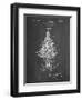 PP766-Chalkboard Christmas Tree Poster-Cole Borders-Framed Giclee Print