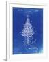 PP766-Faded Blueprint Christmas Tree Poster-Cole Borders-Framed Giclee Print