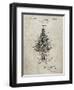 PP766-Sandstone Christmas Tree Poster-Cole Borders-Framed Giclee Print