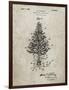 PP766-Sandstone Christmas Tree Poster-Cole Borders-Framed Premium Giclee Print