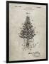 PP766-Sandstone Christmas Tree Poster-Cole Borders-Framed Premium Giclee Print