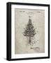 PP766-Sandstone Christmas Tree Poster-Cole Borders-Framed Giclee Print