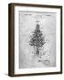 PP766-Slate Christmas Tree Poster-Cole Borders-Framed Giclee Print