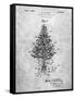 PP766-Slate Christmas Tree Poster-Cole Borders-Framed Stretched Canvas