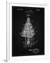 PP766-Vintage Black Christmas Tree Poster-Cole Borders-Framed Giclee Print