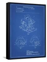 PP767-Blueprint Circular Saw Patent Poster-Cole Borders-Framed Stretched Canvas