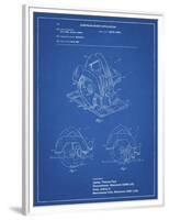 PP767-Blueprint Circular Saw Patent Poster-Cole Borders-Framed Premium Giclee Print