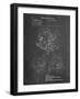 PP767-Chalkboard Circular Saw Patent Poster-Cole Borders-Framed Giclee Print