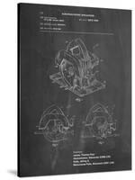 PP767-Chalkboard Circular Saw Patent Poster-Cole Borders-Stretched Canvas