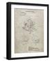 PP767-Sandstone Circular Saw Patent Poster-Cole Borders-Framed Giclee Print