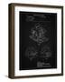 PP767-Vintage Black Circular Saw Patent Poster-Cole Borders-Framed Giclee Print