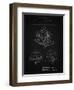 PP767-Vintage Black Circular Saw Patent Poster-Cole Borders-Framed Premium Giclee Print