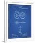 PP77-Blueprint First Bicycle 1866 Patent Poster-Cole Borders-Framed Giclee Print