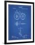 PP77-Blueprint First Bicycle 1866 Patent Poster-Cole Borders-Framed Giclee Print