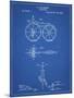 PP77-Blueprint First Bicycle 1866 Patent Poster-Cole Borders-Mounted Giclee Print