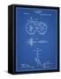 PP77-Blueprint First Bicycle 1866 Patent Poster-Cole Borders-Framed Stretched Canvas