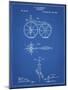 PP77-Blueprint First Bicycle 1866 Patent Poster-Cole Borders-Mounted Giclee Print