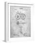 PP77-Slate First Bicycle 1866 Patent Poster-Cole Borders-Framed Giclee Print