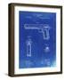 PP770-Faded Blueprint Colt Automatic Pistol of 1900 Patent Poster-Cole Borders-Framed Giclee Print