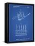 PP779-Blueprint Dental Tools Patent Poster-Cole Borders-Framed Stretched Canvas