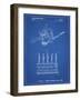 PP779-Blueprint Dental Tools Patent Poster-Cole Borders-Framed Giclee Print