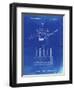 PP779-Faded Blueprint Dental Tools Patent Poster-Cole Borders-Framed Giclee Print