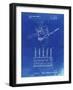 PP779-Faded Blueprint Dental Tools Patent Poster-Cole Borders-Framed Giclee Print