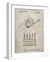 PP779-Sandstone Dental Tools Patent Poster-Cole Borders-Framed Giclee Print