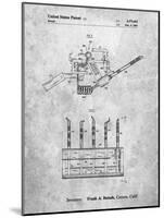 PP779-Slate Dental Tools Patent Poster-Cole Borders-Mounted Giclee Print