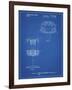 PP782-Blueprint Disc Golf Basket Patent Poster-Cole Borders-Framed Giclee Print