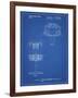 PP782-Blueprint Disc Golf Basket Patent Poster-Cole Borders-Framed Giclee Print