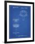 PP782-Blueprint Disc Golf Basket Patent Poster-Cole Borders-Framed Giclee Print