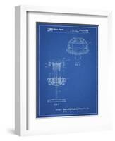 PP782-Blueprint Disc Golf Basket Patent Poster-Cole Borders-Framed Giclee Print