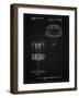 PP782-Vintage Black Disc Golf Basket Patent Poster-Cole Borders-Framed Giclee Print