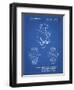 PP784-Blueprint Dog Watch Clock Patent Poster-Cole Borders-Framed Premium Giclee Print