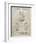 PP784-Sandstone Dog Watch Clock Patent Poster-Cole Borders-Framed Giclee Print