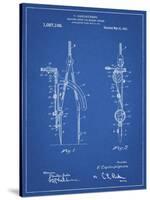 PP785-Blueprint Drafting Compass 1912 Patent Poster-Cole Borders-Stretched Canvas