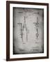 PP785-Faded Grey Drafting Compass 1912 Patent Poster-Cole Borders-Framed Giclee Print