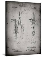 PP785-Faded Grey Drafting Compass 1912 Patent Poster-Cole Borders-Stretched Canvas